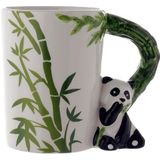 Beker met panda handvat-