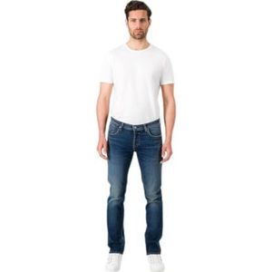 Teddy Smith Reg Straight Fit Jeans, Dye Blue, 42, Blauw (Dye Blue)