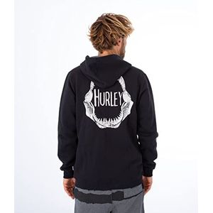 Hurley M Oceancare Back Print Full Zip Fleece Sweatshirt Heren