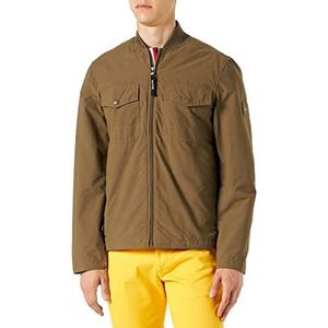 Tommy Hilfiger cotton bomber heren jas, Faded Military