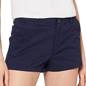 Superdry Warme chino shorts voor dames, blauw (Atlantic Navy Gkv)