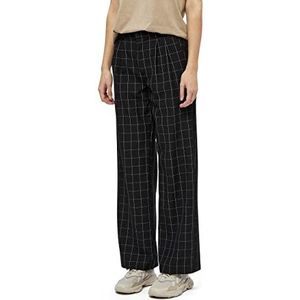 Minus enno dames broek, 9303 Black Checked