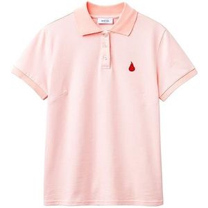 United Colors of Benetton Polo femme, Rose pastel 26p, XS