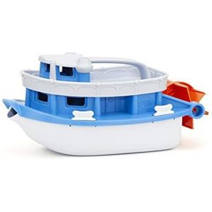 Green Toys Mini-verstuiver met wielen voor badkuip, speelboot, duurzaam badspeelgoed voor kinderen vanaf 6 maanden