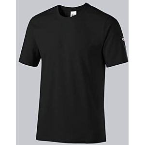 BP 1714-234-32-XL Unisex T-shirt 1/2 mouw ronde hals lengte 70 cm 170 g/m² katoen stretch zwart XL