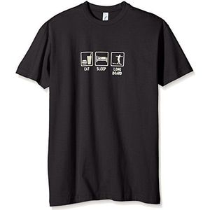 Coole-Fun-T-Shirts jongens longshirt, zwart (zwart/goud)