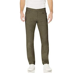 Amazon Essentials Comfortabele 5-pocket stretch chino broek voor heren (voorheen Goodthreads), olijf, 71,1 x 73,7 cm (B x L)