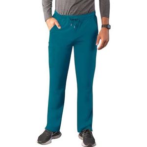 Adar Addition Peeling voor heren, masseren van benen, vrachttrekkoord, peeling, broek, Caribbean Blauw
