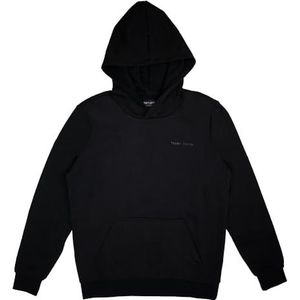 Teddy Smith S-nark Hoody Jr Sweatshirt met capuchon voor jongens, Houtskool
