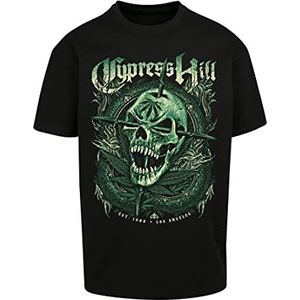 Urban Classics Cypress Hill Oversize T-shirt met doodskop