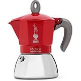 Bialetti Moka Induction Red 6-kops Percolator