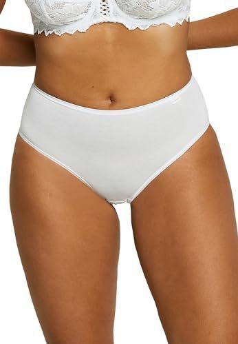 Sans Complexe Simplement Coton B 60AH35 Slip, wit, 50 dames