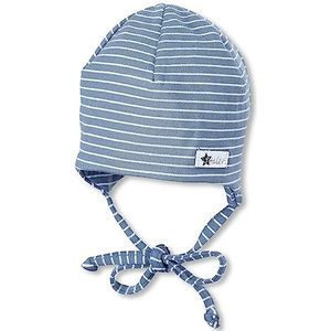 Sterntaler Beanie Hat uniseks babymuts, blauw (fluweel blauw 399)