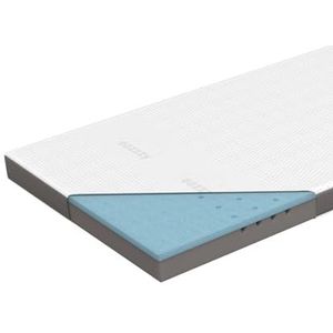 Genius - Eazzzy Topper Deluxe - Topdekmatras - 140 x 200 cm - Gelschuim