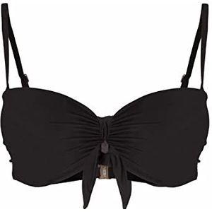 ASCHA Beauty-36A, bikini-hoofdband met bowl-zwart, Black Beauty