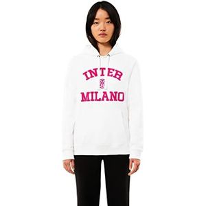 Inter Sweatshirt met capuchon voor dames, Wit.