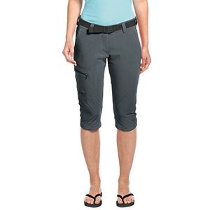 Maier Sports Inara Slim damesbermuda 3/4, GRAPHITE