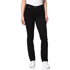 7 For All Mankind The Straight Rinsed Black Women's Jeans, zwart.