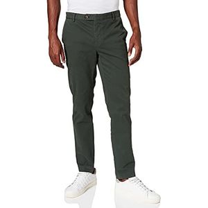 Hackett London Kensington Slim herenbroek, bosgroen (682)