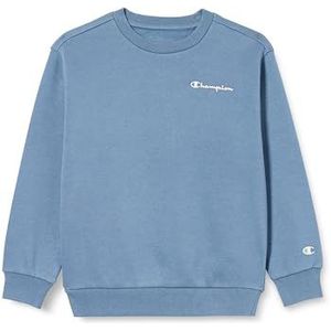 Champion Rochester 1919 Eco Future K Biologisch katoenen sweatshirt met ronde hals, uniseks kinderen, Chiaro denim