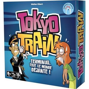 Asmodee Cocktail Games Tokyo Train – bordspellen – kaartspellen – sfeerspellen vanaf 8 jaar – 4 tot 8 spelers – Franse versie