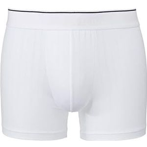 CALIDA Pure & Style functionele boxershorts voor heren met lange pijpen, Wit