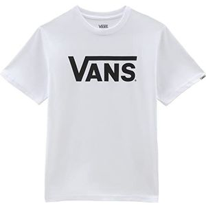 Vans Klassiek Vans T-shirt, uniseks, kinderen, wit/zwart