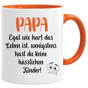 Mok met spreuk - grappig cadeau - koffiemok - cadeau voor vader - beste papa - cadeau voor zus - grappige mok