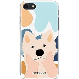 ERT GROUP telefoonhoesje voor iPhone 7/8/SE 2/SE 3 origineel en officieel Babaco motief Dogs 009 passend passend mobiele telefoon vorm TPU hoes
