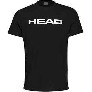 HEAD Club Ivan T-shirt Jr T-shirt uniseks kinderen, zwart.