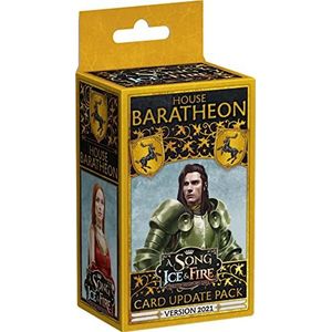 CoolMiniOrNot Inc Baratheon Faction-Pack: A Song of Ice and Fire Exp. Figuurspel, vanaf 14 jaar, voor 2 spelers, speelduur 45-60 minuten