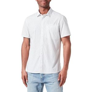 Teddy Smith CUT MC Chemise Casual Homme, Middle White, L