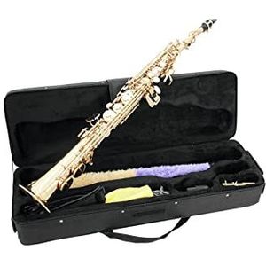 Dimavery 059411 SP-10 Bb sopraan saxofoon, goudkleurig
