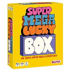 Ludilo - Super Mega Lucky Box | Bordspellen voor kinderen 8 jaar en volwassenen | kaartspellen voor kinderen en volwassenen | spellen voor 1 tot 6 spelers | gezelschapsspellen voor kinderen