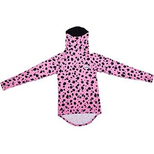 EIVY Top Icecold Gaiter Yoga T-shirt voor dames, Pink Cheetah, XS, pink cheetah