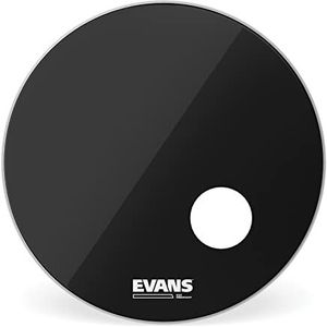 Evans BD22RB Bassdrum resonantievacht EQ3, 22 inch, zwart