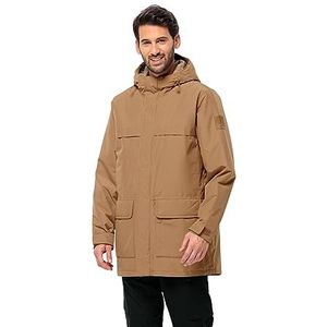 Jack Wolfskin Winterparka voor heren, maat M, Chipmunk