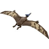 Jurassic World Dominion Brullende roofdieren Pteranodon dinosaurusfiguur, brandend, vliegende en bijtaanval, fysiek en digitaal spel, vanaf 4 jaar