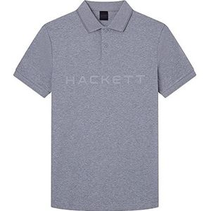 Hackett London Essential poloshirt voor heren, Grijs Chinees