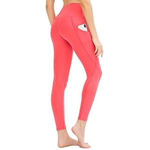 LOS OJOS Shades&Colors Damesleggings, koraalrood, S, koraalrood