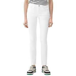 s.Oliver Betsy Slim Fit Jeans voor dames, wit 36, wit, 34, Wit.