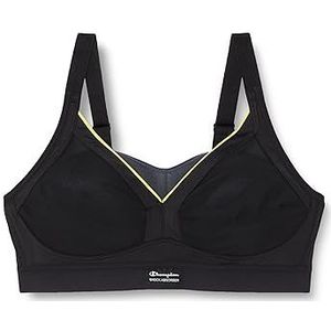 Champion Shock Absorber S015f Active Shaped Support Sportbeha voor dames, zwart.