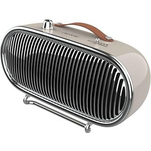 Cecotec ReadyWarm 1500 keramische elektrische fornuizen achter, 1500 W, retro design, tot 15 m², 2 bedrijfsmodi, stil, automatische uitschakeling, rooster, oververhittingsbeveiliging