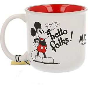 9960 Disney Mickey Mouse keramische mok ontbijtmok inhoud 400 ml