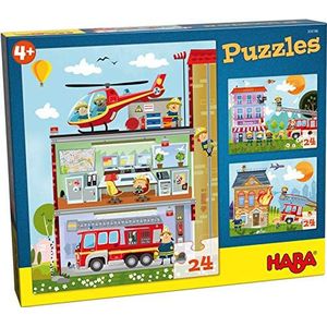 Puzzels kleine vuurwehr (kinderpuzzel)