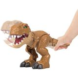 Imaginext Jurassic World T-Rex dinosaurusfiguur met aanvalfunctie, speelgoed voor kinderen vanaf 3 jaar, HFC05