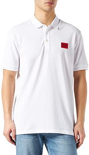 HUGO Dereso222 Poloshirt voor heren, Wit.
