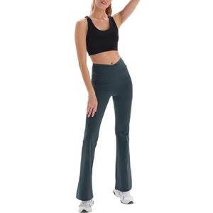 Dagi Regular Fla leggings voor dames, Blauwgroen