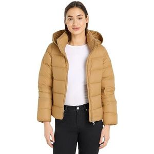 Tommy Hilfiger Lw Down Casual Jacket Ww0ww43581 Donsjack voor dames, Kaki (Classic Kaki)