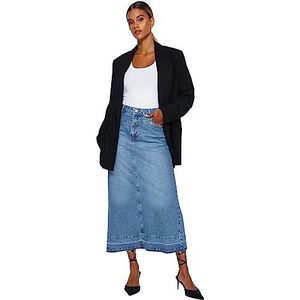 Trendyol A-lijn jeansrok voor dames (1 stuk), Blauw
